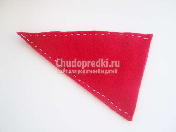 новогодний чехол для столовых приборов