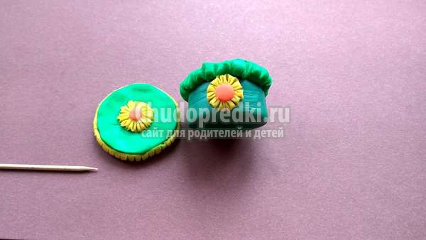 поделка из пластилина
