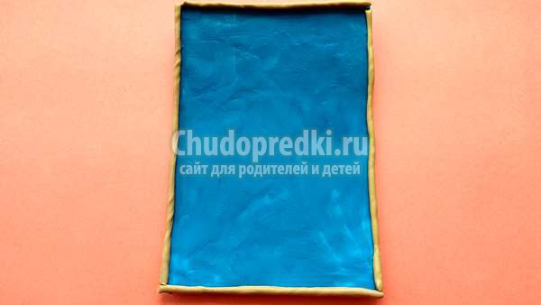 Открытка с цветущей восьмеркой