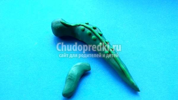 Буквы из пластилина