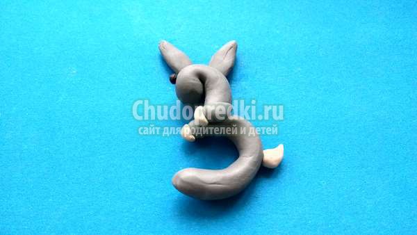 Буквы из пластилина