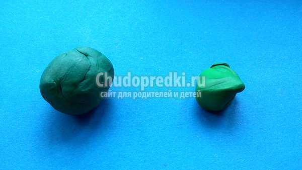 Буквы из пластилина