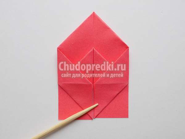 Цветок оригами