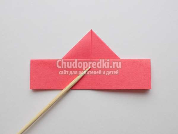 Цветок оригами