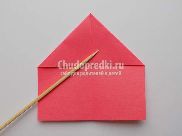 Цветок оригами