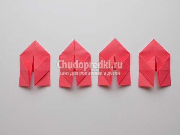 Цветок оригами
