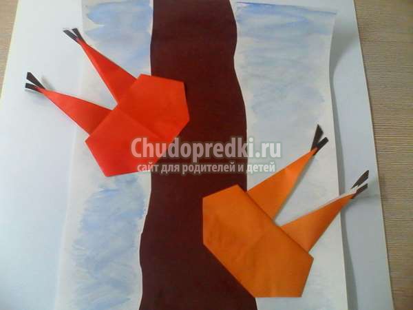 Аппликация для детей белка
