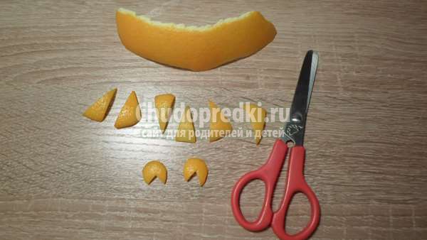 поделки из круп лев