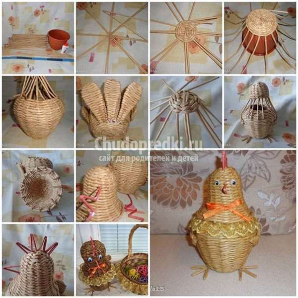 Пасха. Корзинки  своими руками