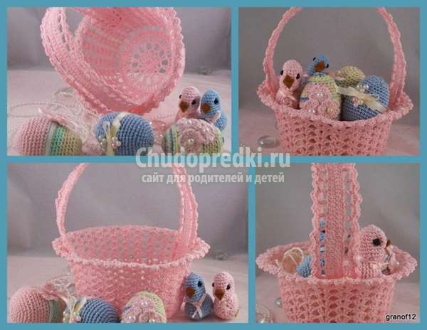 Пасха. Корзинки  своими руками
