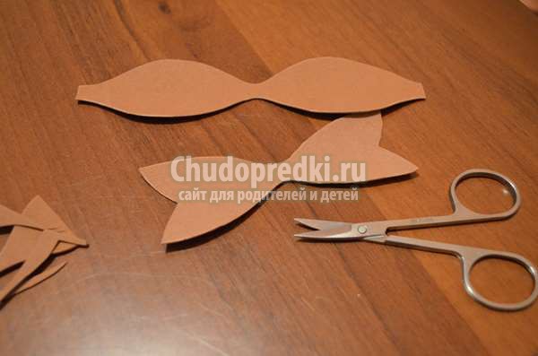 рождественская заколка Рудольф