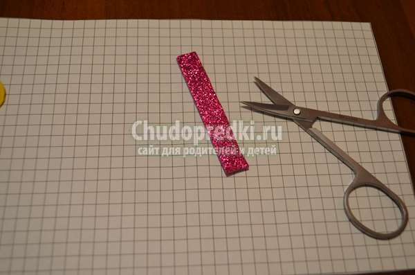 рождественская заколка Рудольф