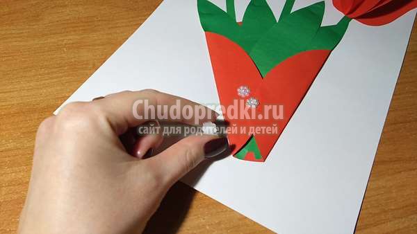 тюльпаны из бумаги 3D