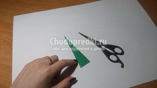 Аппликация из бумаги