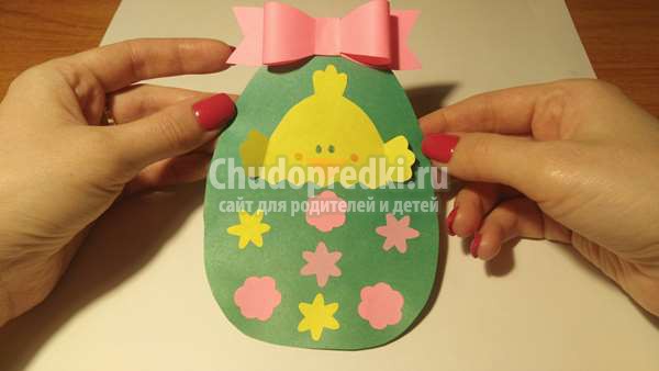 Пасхальная поделка для детей