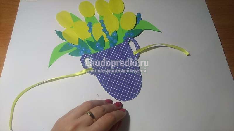 Цветы из бумаги. Тюльпаны