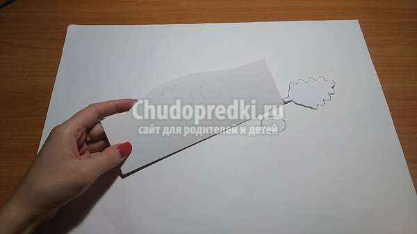детская поделка: ежик