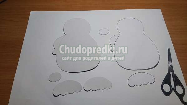 детская поделка: ежик