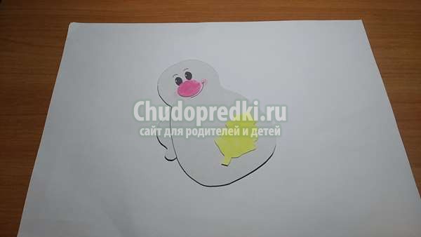 детская поделка: ежик
