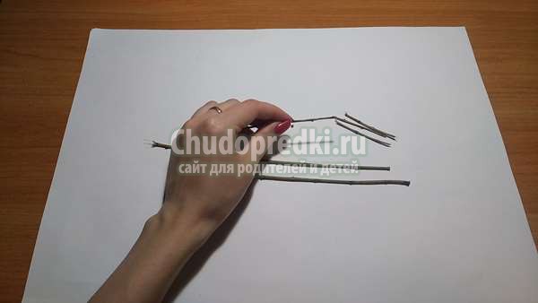 детская поделка: ежик