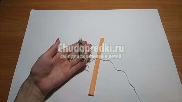 детская поделка: ежик