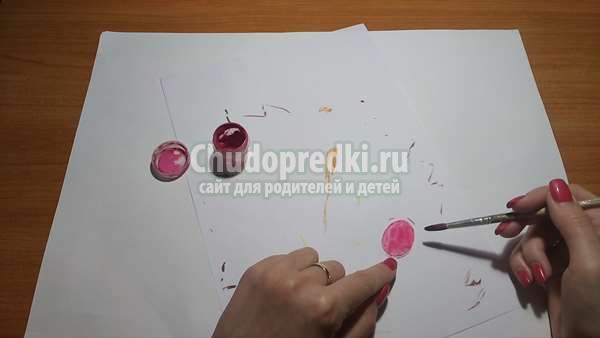 детская поделка: ежик
