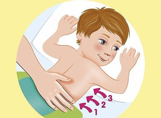 Массаж при кашле у ребенка