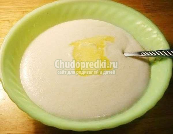 каша до года