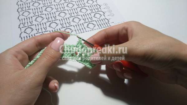 Простой узор для вязания крючком