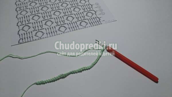 Простой узор для вязания крючком