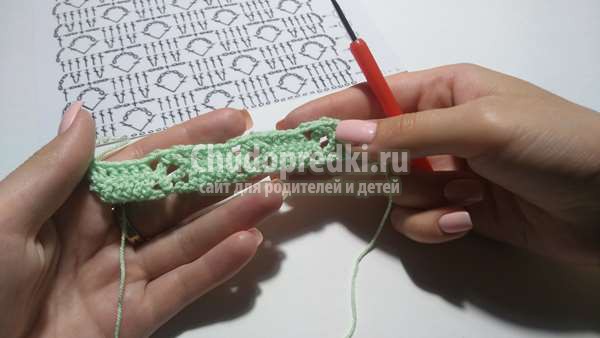 Простой узор для вязания крючком