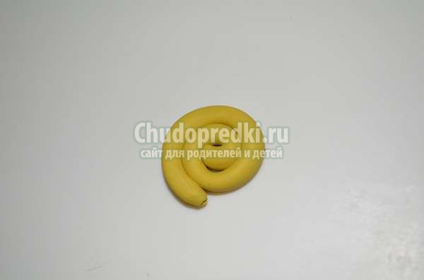 улитки из пластилина