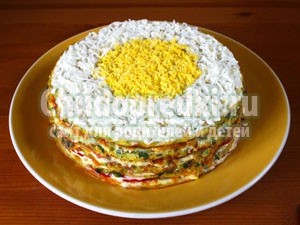кабачковый торт