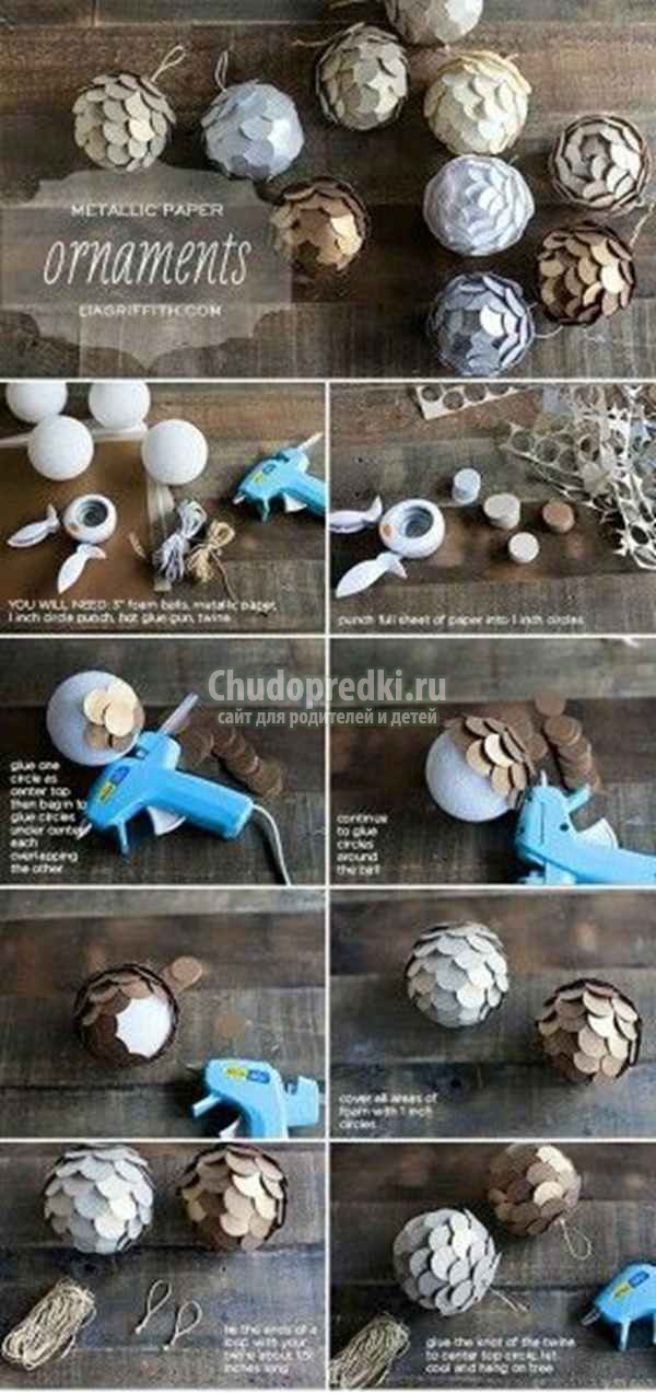 Новогодние игрушки на елку