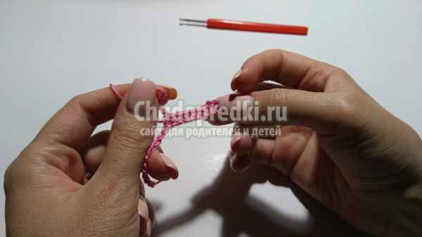 простой узор крючком