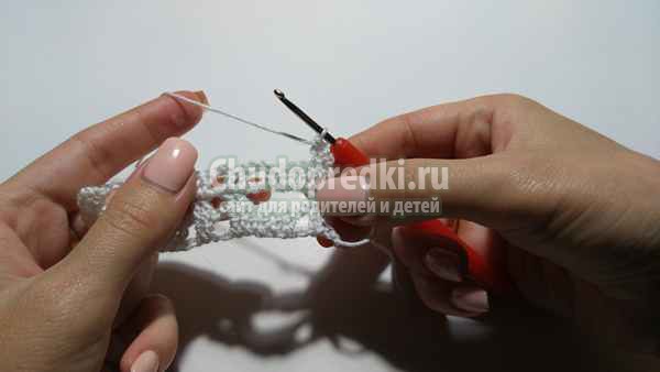простой узор крючком