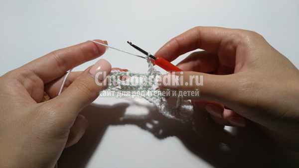 простой узор крючком