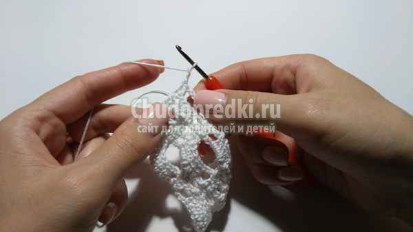 простой узор крючком