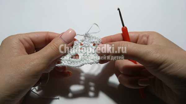 простой узор крючком
