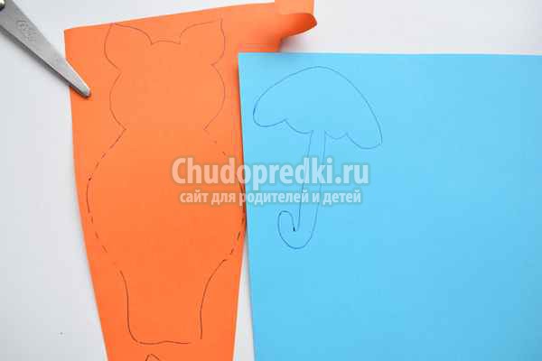 Детская аппликация Свинка