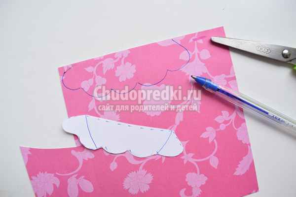 Детская аппликация Свинка