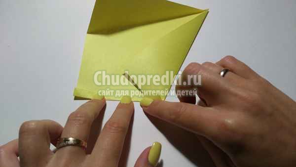 Кошка из бумаги