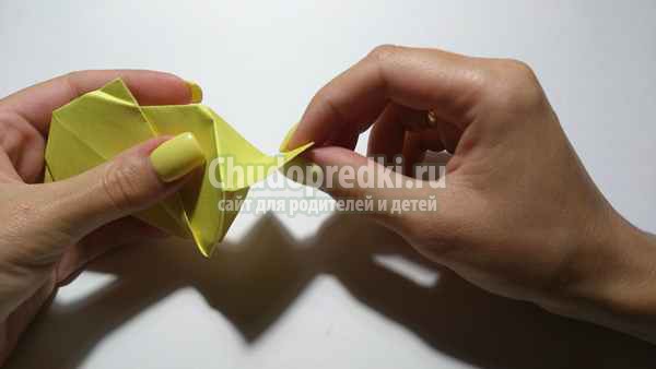 Кошка из бумаги