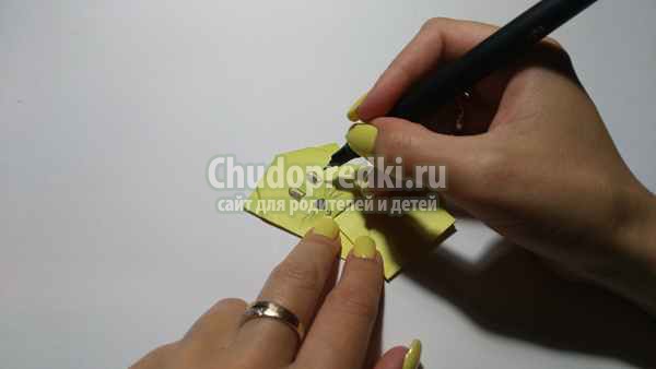 Кошка из бумаги