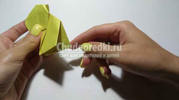 Кошка из бумаги