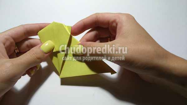 Кошка из бумаги