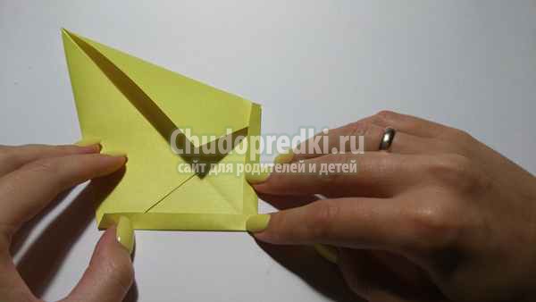 Кошка из бумаги