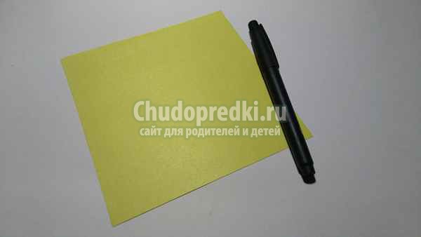 Кошка из бумаги