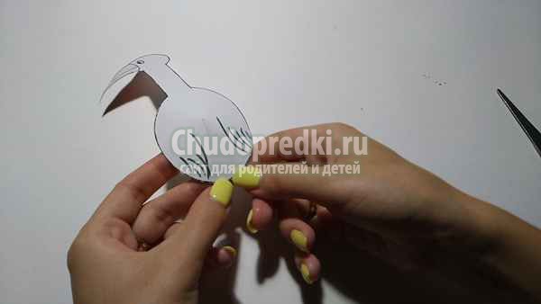 поделка Аисты