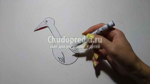поделка Аисты